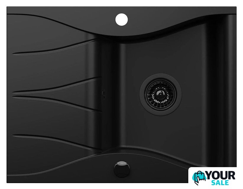 Кухонная мойка Kernau KGS O 4565 1B1D Deep Black - Изображение №2 — Интернет-магазин Your Sale