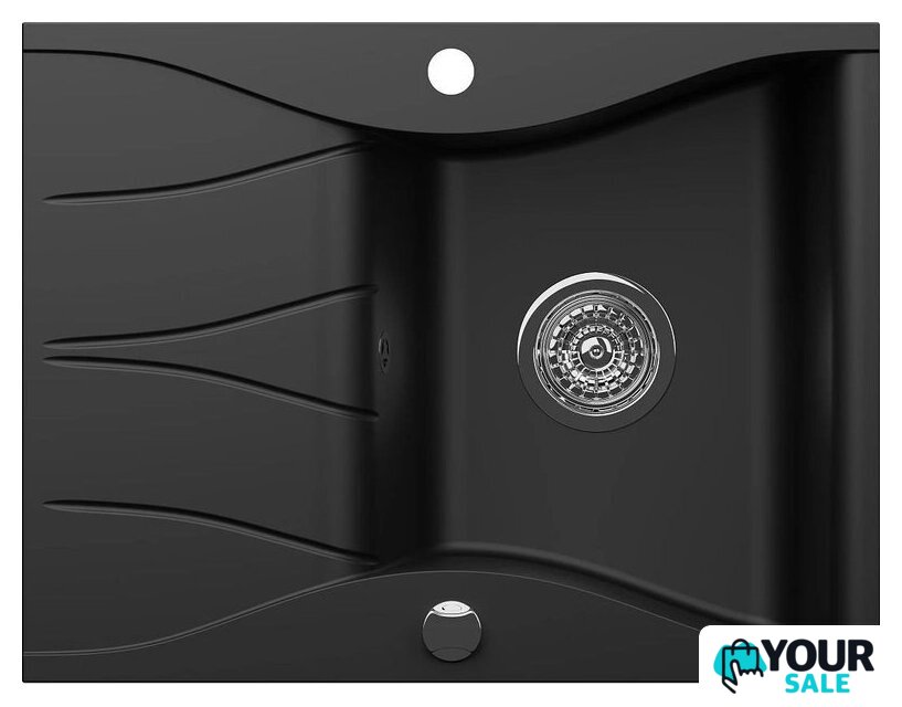 Кухонная мойка Kernau KGS O 4565 1B1D Deep Black - Изображение №1 — Интернет-магазин Your Sale