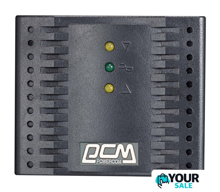 Стабилизатор напряжения Powercom TCA-3000 (черный) - Изображение №2 — Интернет-магазин Your Sale