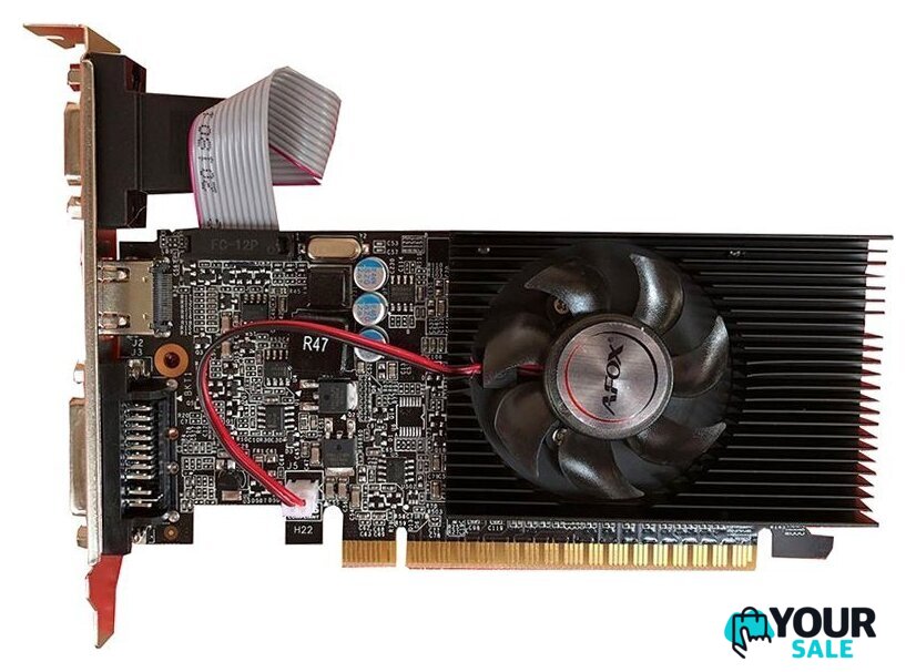 Видеокарта AFOX GeForce 210 1GB DDR2 AF210-1024D2LG2-V7 - Изображение №1 — Интернет-магазин Your Sale