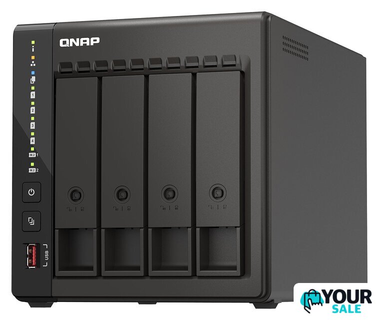 Сетевой накопитель QNAP TS-453E-8G - Изображение №1 — Интернет-магазин Your Sale