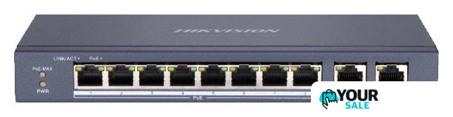 Неуправляемый коммутатор Hikvision DS-3E0310P-E/M - Изображение №1 — Интернет-магазин Your Sale