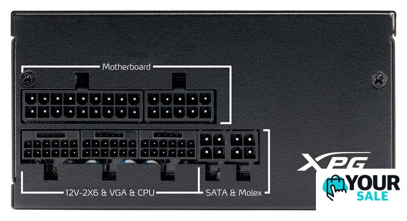 Блок питания ADATA XPG PYMCORE SFX Gold 750W PYMCORE750G-BKCEU - Изображение №3 — Интернет-магазин Your Sale