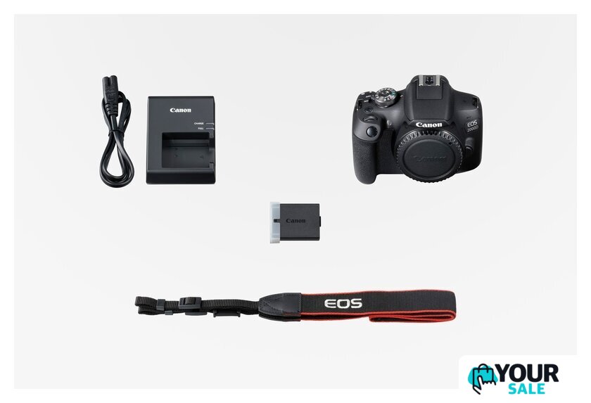 Зеркальный фотоаппарат Canon EOS 2000D Kit 18-55mm IS II - Изображение №9 — Интернет-магазин Your Sale