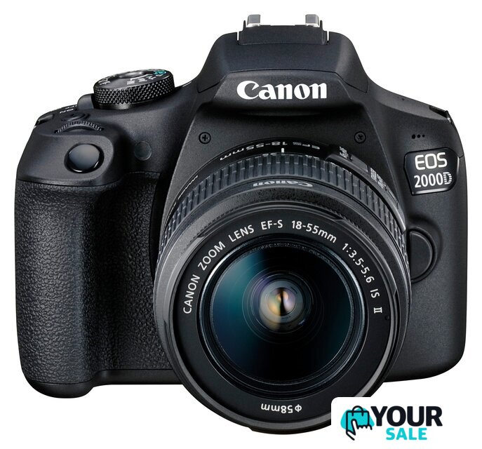 Зеркальный фотоаппарат Canon EOS 2000D Kit 18-55mm IS II - Изображение №3 — Интернет-магазин Your Sale