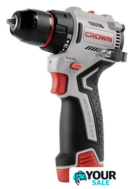 Дрель-шуруповерт Crown CT21129HMX-2 BMC (с 2-мя АКБ, кейс) - Изображение №5 — Интернет-магазин Your Sale