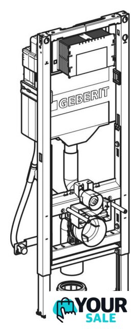 Инсталляция для унитаза Geberit Duofix 111.350.00.6 - Изображение №2 — Интернет-магазин Your Sale