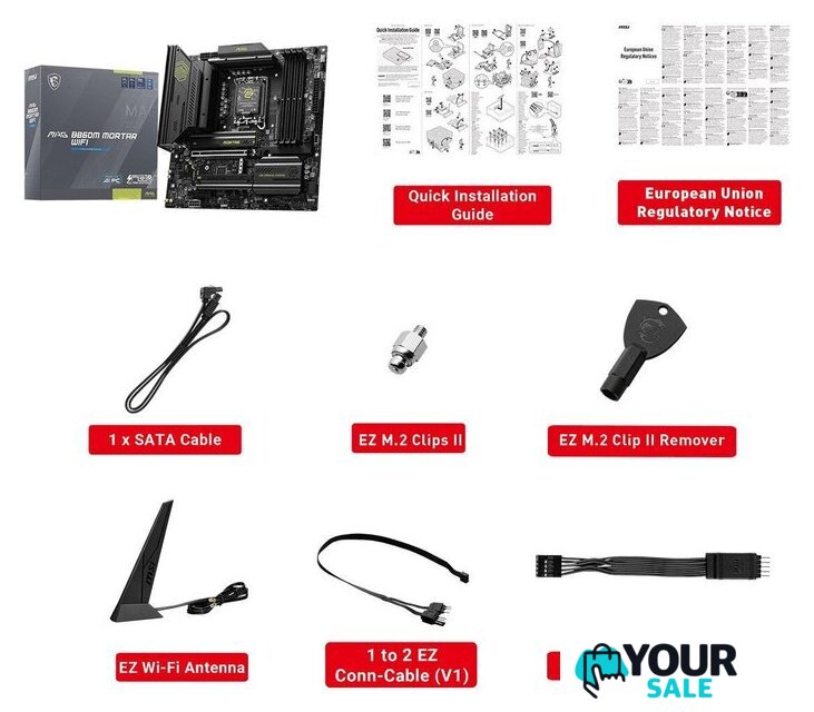Материнская плата MSI MAG B860M Mortar WiFi - Изображение №7 — Интернет-магазин Your Sale