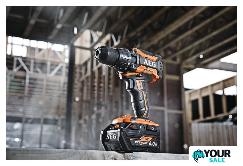 Ударная дрель-шуруповерт AEG Powertools BSB 18BL LI-602C 4935464100 (с 2-мя АКБ 6 Ач, кейс) - Изображение №6 — Интернет-магазин Your Sale