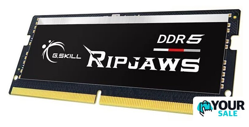 Оперативная память G.Skill Ripjaws 16ГБ DDR5 SODIMM 4800МГц F5-4800S4039A16GX1-RS - Изображение №5 — Интернет-магазин Your Sale