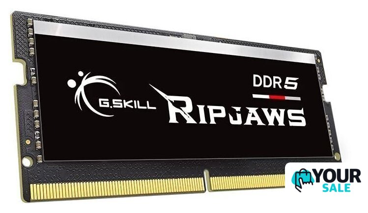Оперативная память G.Skill Ripjaws 16ГБ DDR5 SODIMM 4800МГц F5-4800S4039A16GX1-RS - Изображение №2 — Интернет-магазин Your Sale