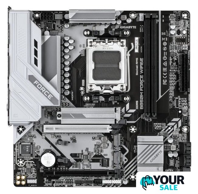Материнская плата Gigabyte B850M Force WiFi6E (rev. 1.1) - Изображение №1 — Интернет-магазин Your Sale