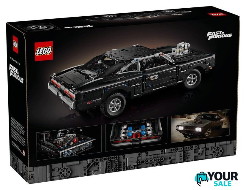 Конструктор LEGO Technic 42231 Fast and Furious Dodge Charger R/T Car - Изображение №20 — Интернет-магазин Your Sale