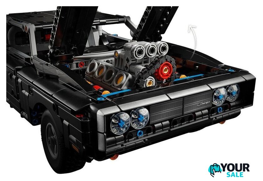 Конструктор LEGO Technic 42231 Fast and Furious Dodge Charger R/T Car - Изображение №7 — Интернет-магазин Your Sale