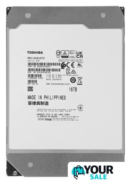 Жесткий диск Toshiba MG11 16TB MG11ACA16TE - Изображение №1 — Интернет-магазин Your Sale