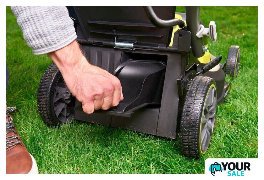 Газонокосилка Ryobi RY18LMX37A-150 (с АКБ 5 Ah) - Изображение №6 — Интернет-магазин Your Sale