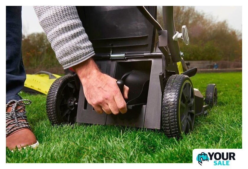 Газонокосилка Ryobi RY18LMX37A-150 (с АКБ 5 Ah) - Изображение №5 — Интернет-магазин Your Sale