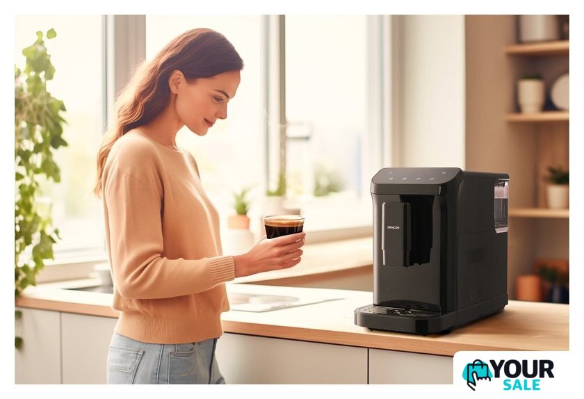 Кофемашина Sencor SES 6000BK - Изображение №13 — Интернет-магазин Your Sale