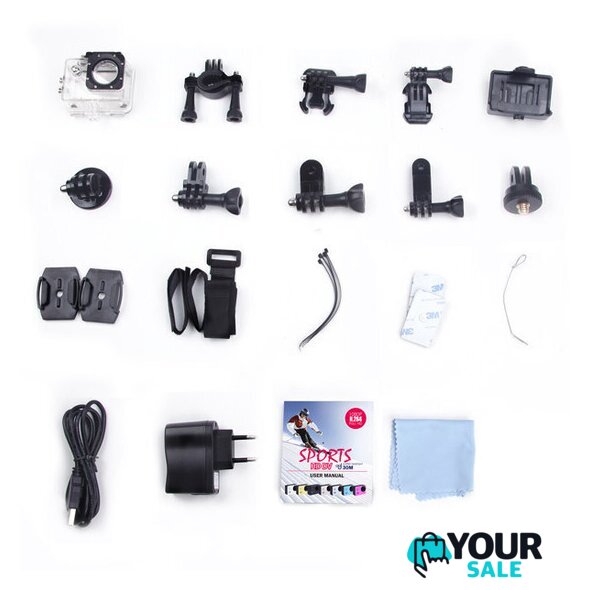 Экшен-камера SJCAM SJ4000 WiFi (белый) - Изображение №20 — Интернет-магазин Your Sale