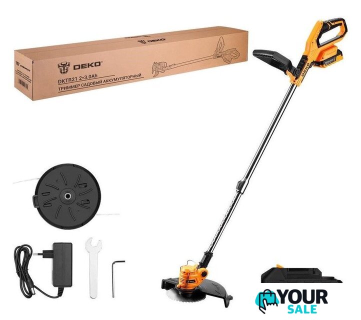 Триммер Deko DKTR21 Max 063-4239-1 (с 2-мя АКБ) - Изображение №1 — Интернет-магазин Your Sale