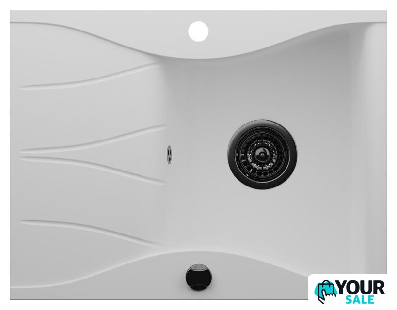 Кухонная мойка Kernau KGS O 4565 1B1D Pure White - Изображение №1 — Интернет-магазин Your Sale