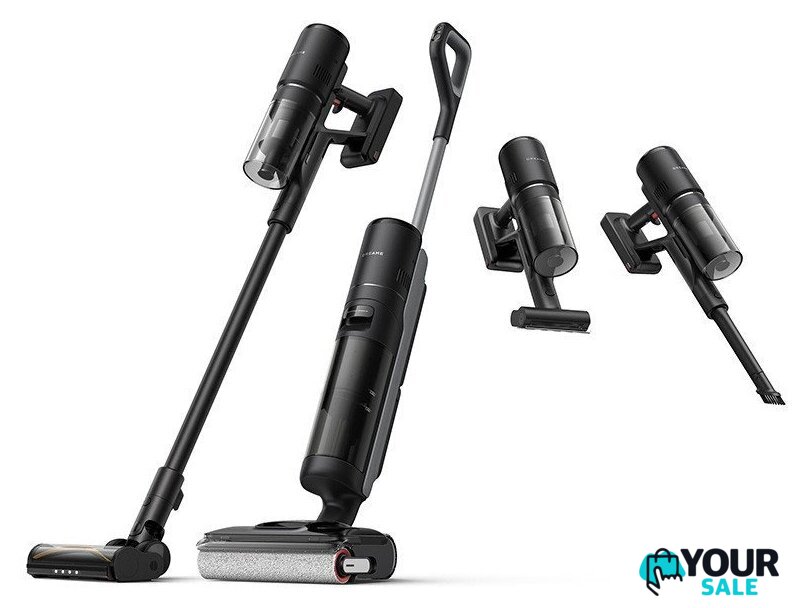 Пылесос Dreame H12 Dual FlexReach Wet and Dry Vacuum HHV31A (евровилка, черный) - Изображение №1 — Интернет-магазин Your Sale