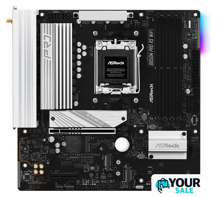Материнская плата ASRock B850M Pro RS WiFi - Изображение №1 — Интернет-магазин Your Sale