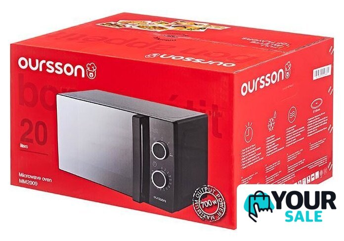 Микроволновая печь Oursson MM2009/BL - Изображение №5 — Интернет-магазин Your Sale
