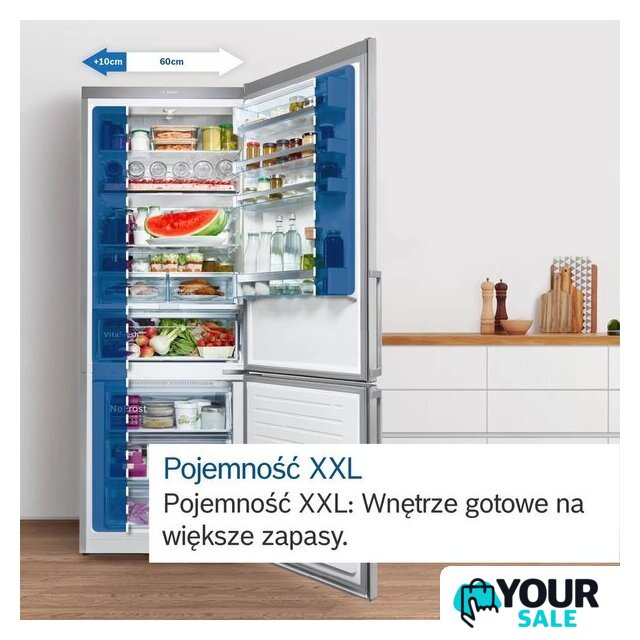 Холодильник Bosch Serie 4 KGN56XLEB - Изображение №7 — Интернет-магазин Your Sale