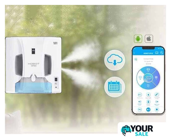Робот для мытья окон Hobot SP10 - Изображение №8 — Интернет-магазин Your Sale