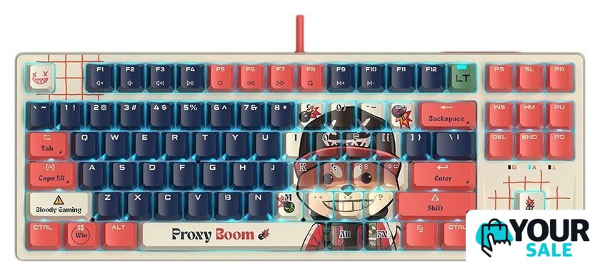 Клавиатура A4Tech Bloody x Savage Impact AT87 Proxy Boom - Изображение №1 — Интернет-магазин Your Sale
