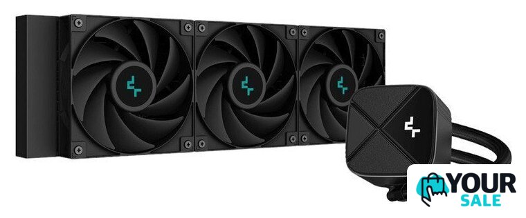 Система жидкостного охлаждения для процессора DeepCool LS720S Zero Dark R-LS720-BKNNMM-G-1 - Изображение №1 — Интернет-магазин Your Sale