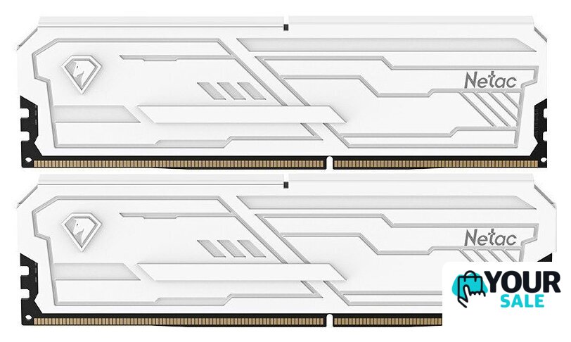 Оперативная память Netac Shadow III 2x8ГБ DDR4 3200 МГц NTSHD4P32DP-16W - Изображение №1 — Интернет-магазин Your Sale