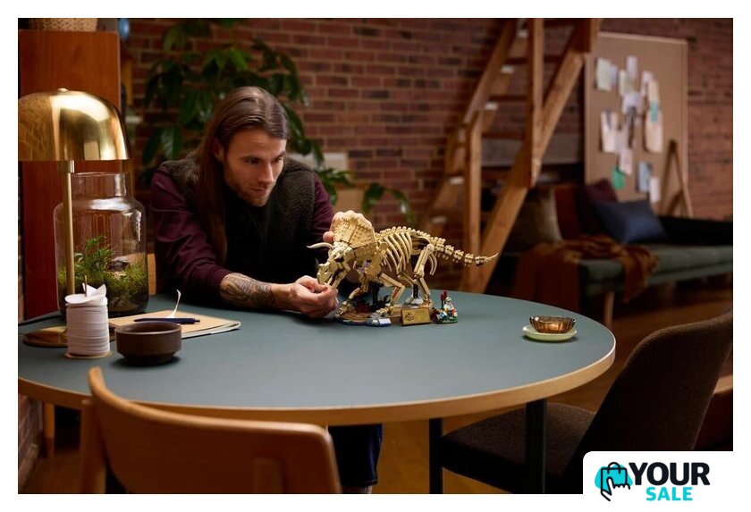 Конструктор LEGO Jurassic World 77985 Окаменелости динозавров: Трицератопс - Изображение №7 — Интернет-магазин Your Sale
