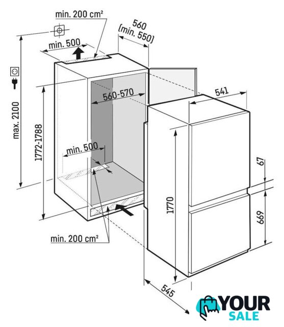 Холодильник Liebherr ICSf 5103 - Изображение №15 — Интернет-магазин Your Sale