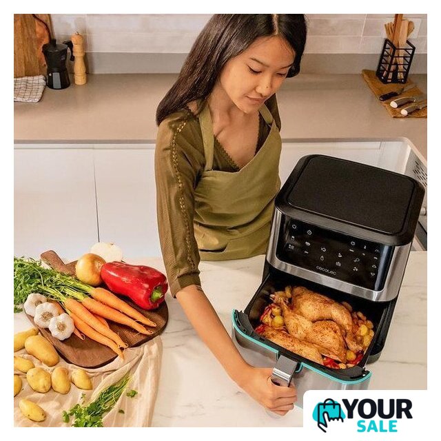 Аэрогриль (аэрофритюрница) Cecotec Cecofry Supreme 8000 - Изображение №6 — Интернет-магазин Your Sale