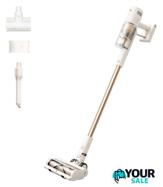 Пылесос Dreame Cordless Vacuum Cleaner R10s Essential VZV29A (евровилка, белый) - Изображение №1 — Интернет-магазин Your Sale