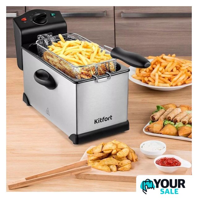 Фритюрница Kitfort KT-4051 - Изображение №2 — Интернет-магазин Your Sale