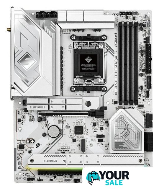 Материнская плата ASRock B850 Steel Legend WiFi - Изображение №1 — Интернет-магазин Your Sale
