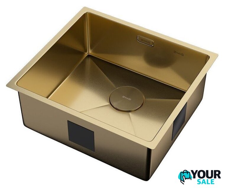 Кухонная мойка ZorG Zerox 49 U / IF PVD Gold - Изображение №2 — Интернет-магазин Your Sale