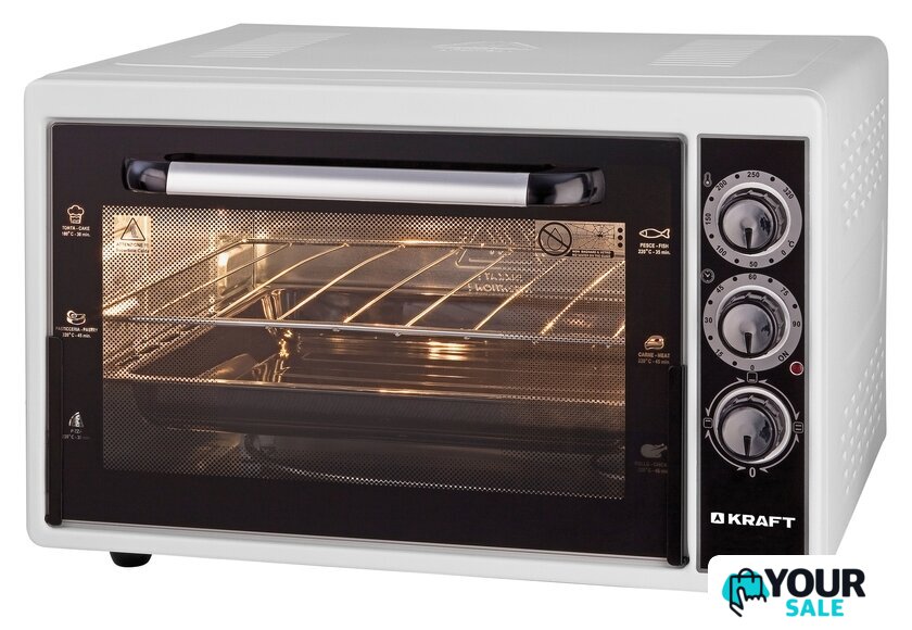 Мини-печь Kraft KF-MO3801W - Изображение №1 — Интернет-магазин Your Sale