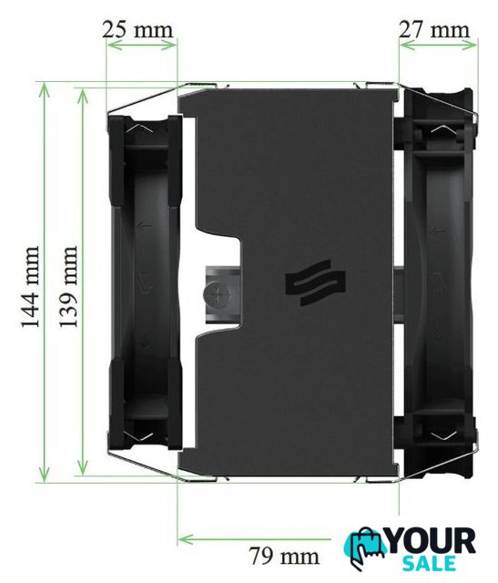 Кулер для процессора SilentiumPC Fortis 5 Dual Fan SPC307 - Изображение №22 — Интернет-магазин Your Sale