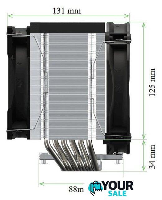 Кулер для процессора SilentiumPC Fortis 5 Dual Fan SPC307 - Изображение №21 — Интернет-магазин Your Sale