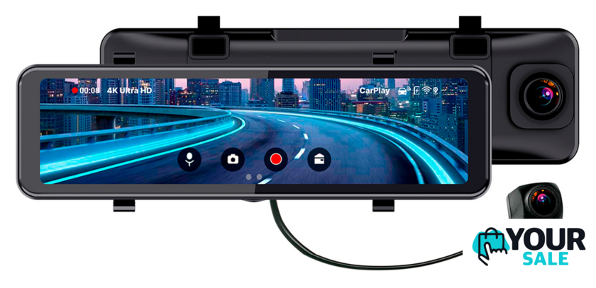 Видеорегистратор-зеркало TrendVision CarPlay Mirror - Изображение №1 — Интернет-магазин Your Sale