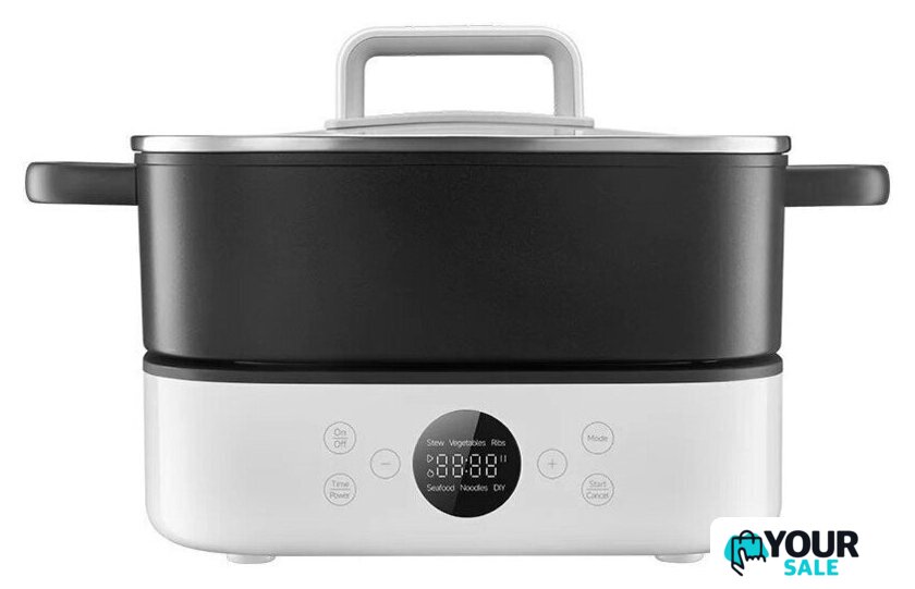 Электрокастрюля Xiaomi Multifunctional Hot Pot Cooker 6L MEH01 (евровилка) - Изображение №1 — Интернет-магазин Your Sale