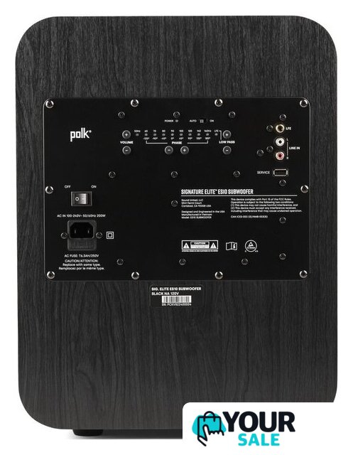 Проводной сабвуфер Polk Audio Signature Elite ES10 Subwoofer - Изображение №4 — Интернет-магазин Your Sale