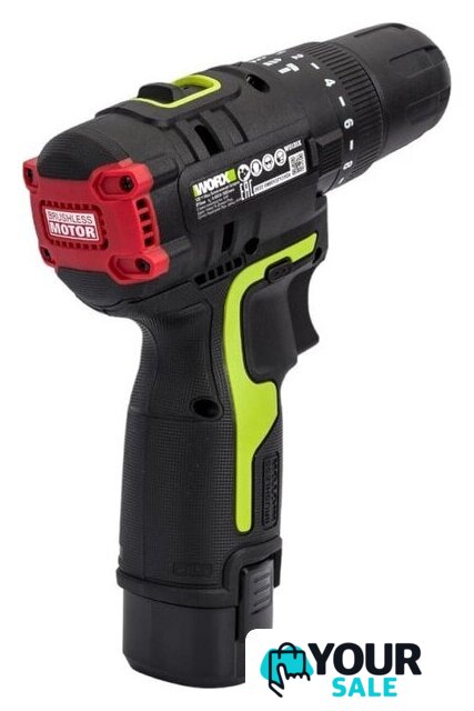 Ударная дрель-шуруповерт Worx Professional WU131X (с 2-мя АКБ, сумка) - Изображение №4 — Интернет-магазин Your Sale