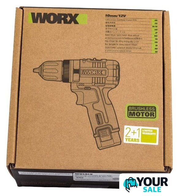 Ударная дрель-шуруповерт Worx Professional WU131X (с 2-мя АКБ, сумка) - Изображение №21 — Интернет-магазин Your Sale