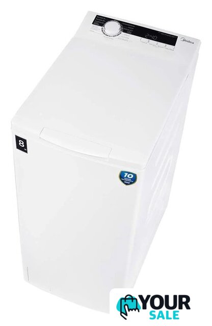 Стиральная машина с вертикальной загрузкой Midea MFE05W80B/W-RU - Изображение №1 — Интернет-магазин Your Sale