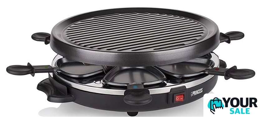 Раклетница Princess 162725 Raclette 6 Grill Party - Изображение №3 — Интернет-магазин Your Sale